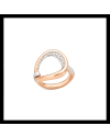 Pomellato Ring Rose Gold 18kt, Diamond (watches)